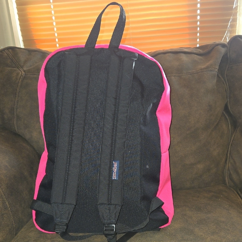 Jansport Vibrant Pink Backpack - Picture 5 of 11